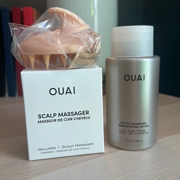 OUAI Hair Ouai Scalp Detox Shampoo And Scalp Massager Poshmark